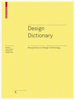 cover image of Design Dictionary